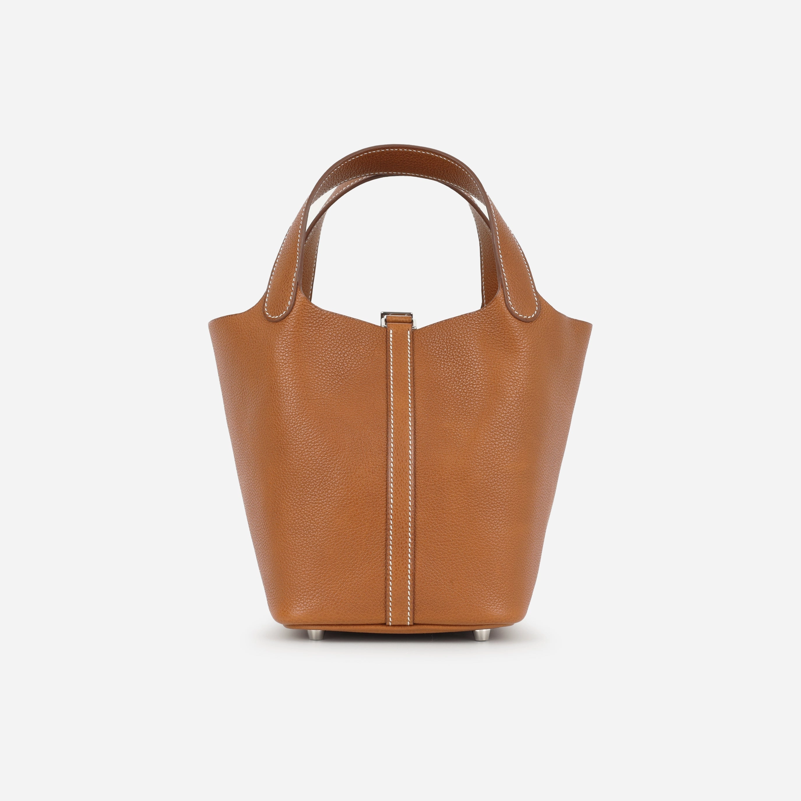 Herms Picotin 18 - Fauve Barenia