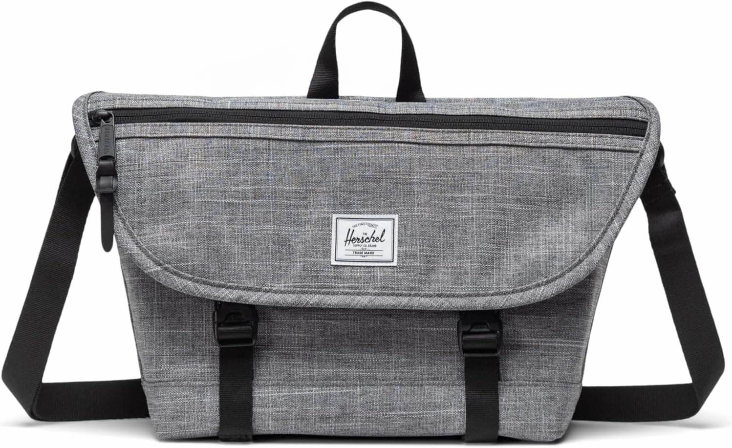 Herschel Supply Co. Cove Small Messenger, Raven Crosshatch