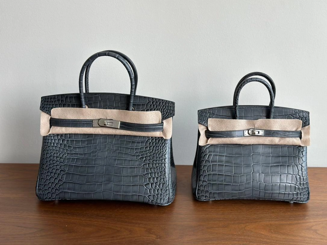 High-end Luxury Classic Togo Leather Bag with Silver-Tone Hardware and Crocodile Pattern  A Must-Have Designer Bag, Perfect Gift for Her