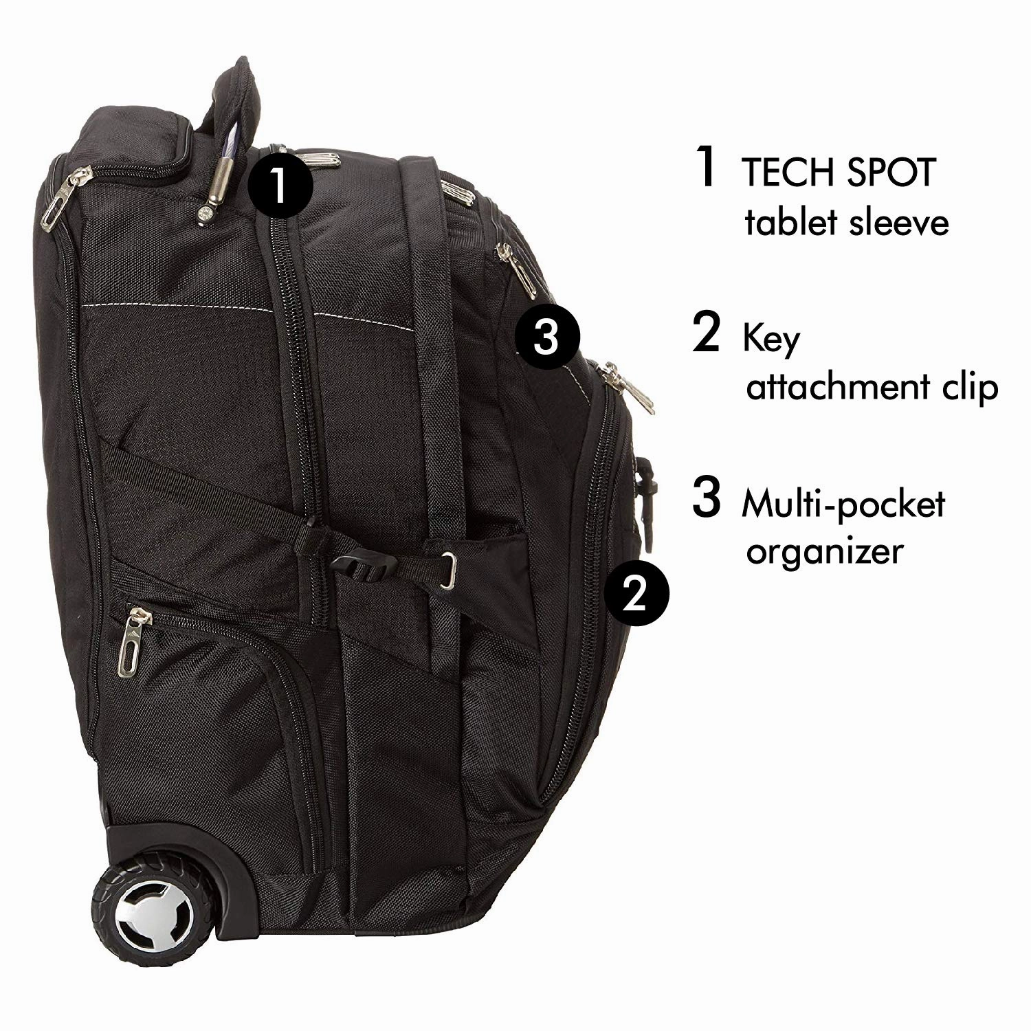 High Sierra Wheeled Backpack