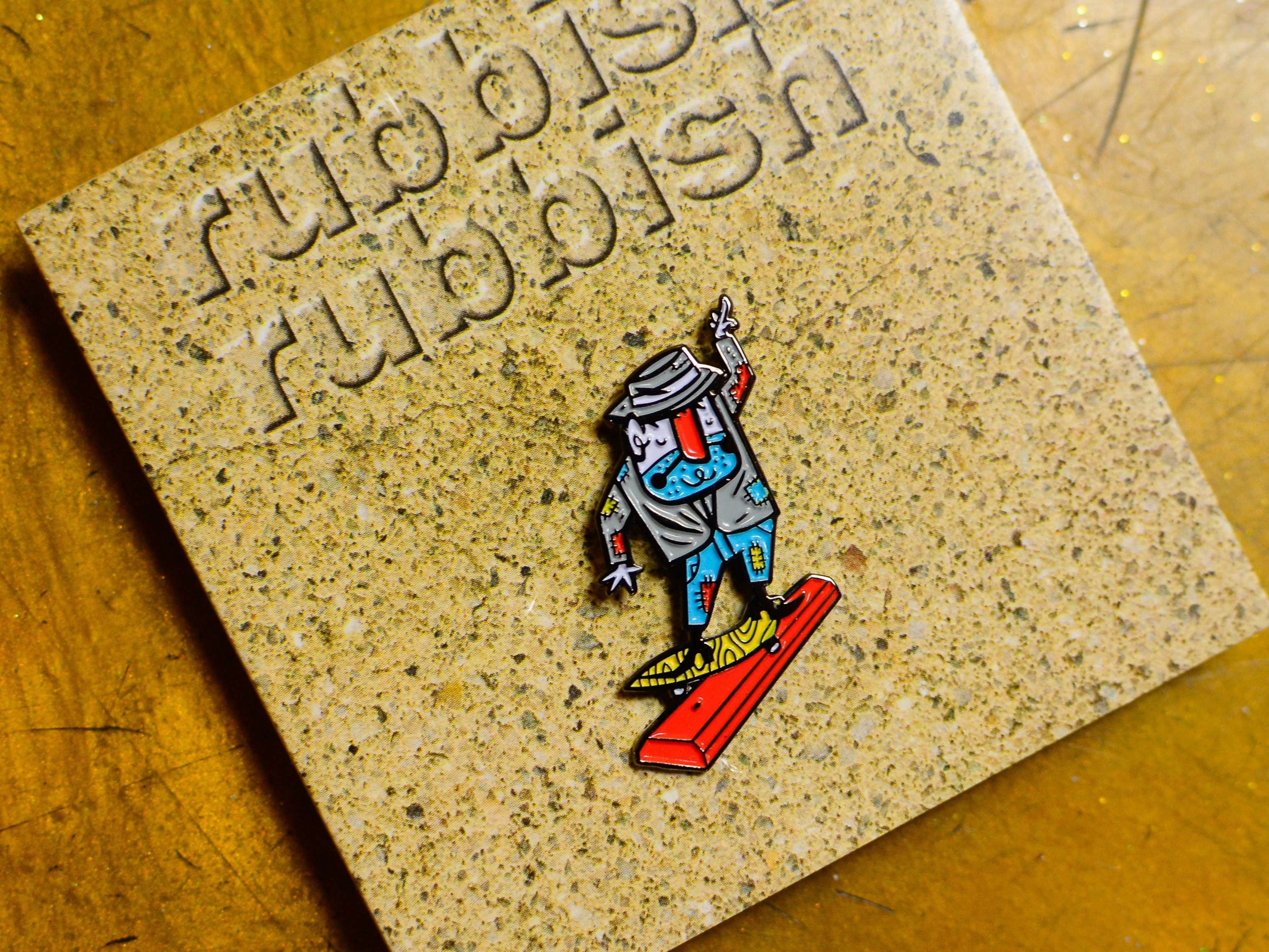 Hobo By Mike Guerrero Pin