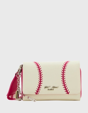 HOME RUN WALLET ON CHAIN WHITE
