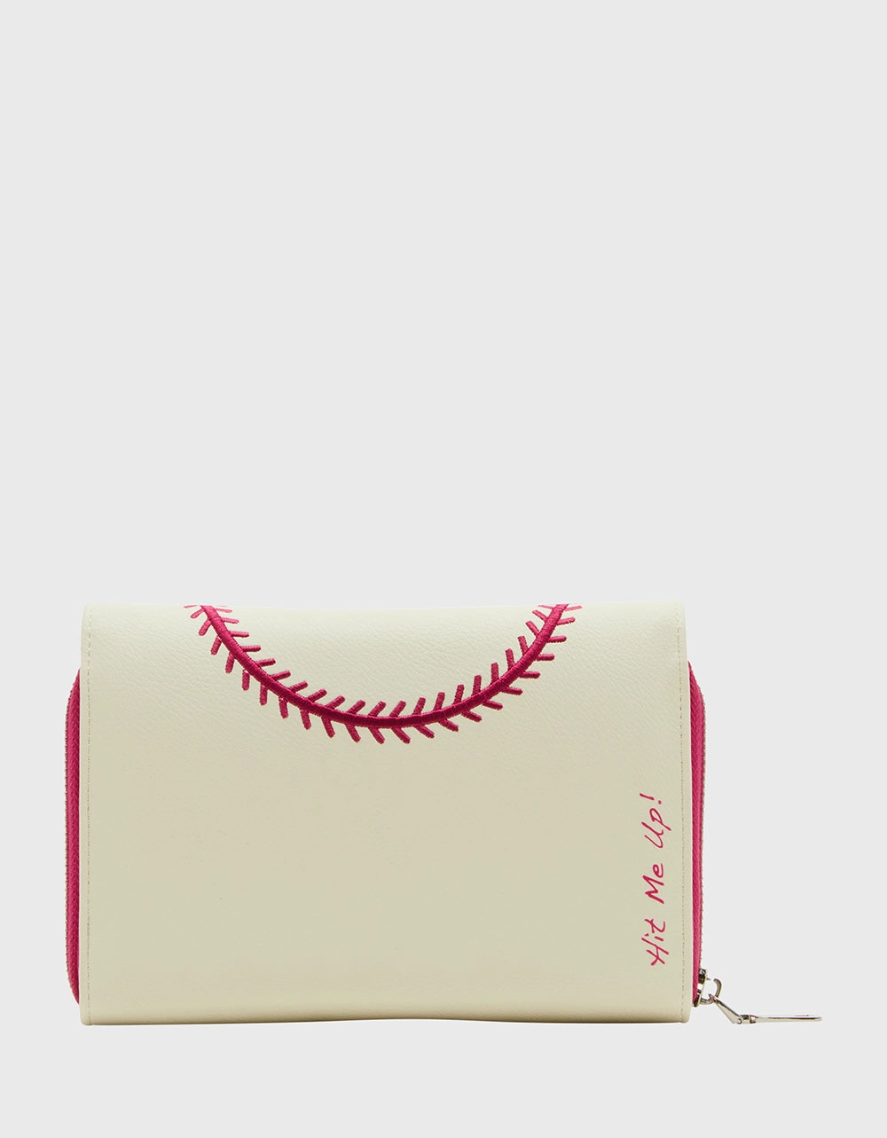 HOME RUN WALLET ON CHAIN WHITE