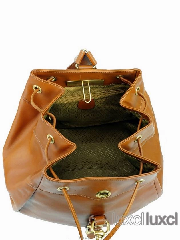 Horsebit Vintage Leather Backpack