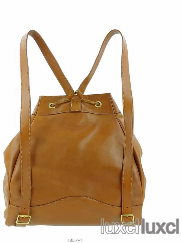 Horsebit Vintage Leather Backpack
