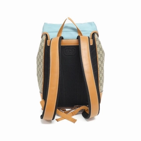 Interlocking Canvas Backpack with Dust Bag