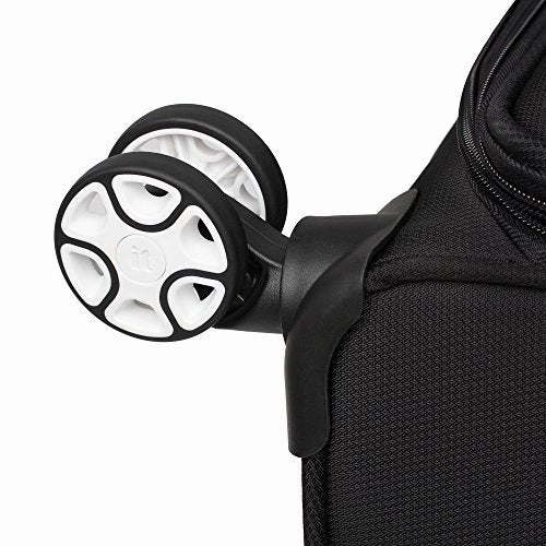 it luggage Intrepid 22" 8 Wheel Spinner, Black
