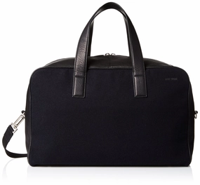 Jack Spade Men's Kahn Wool Leather Overnight Bag