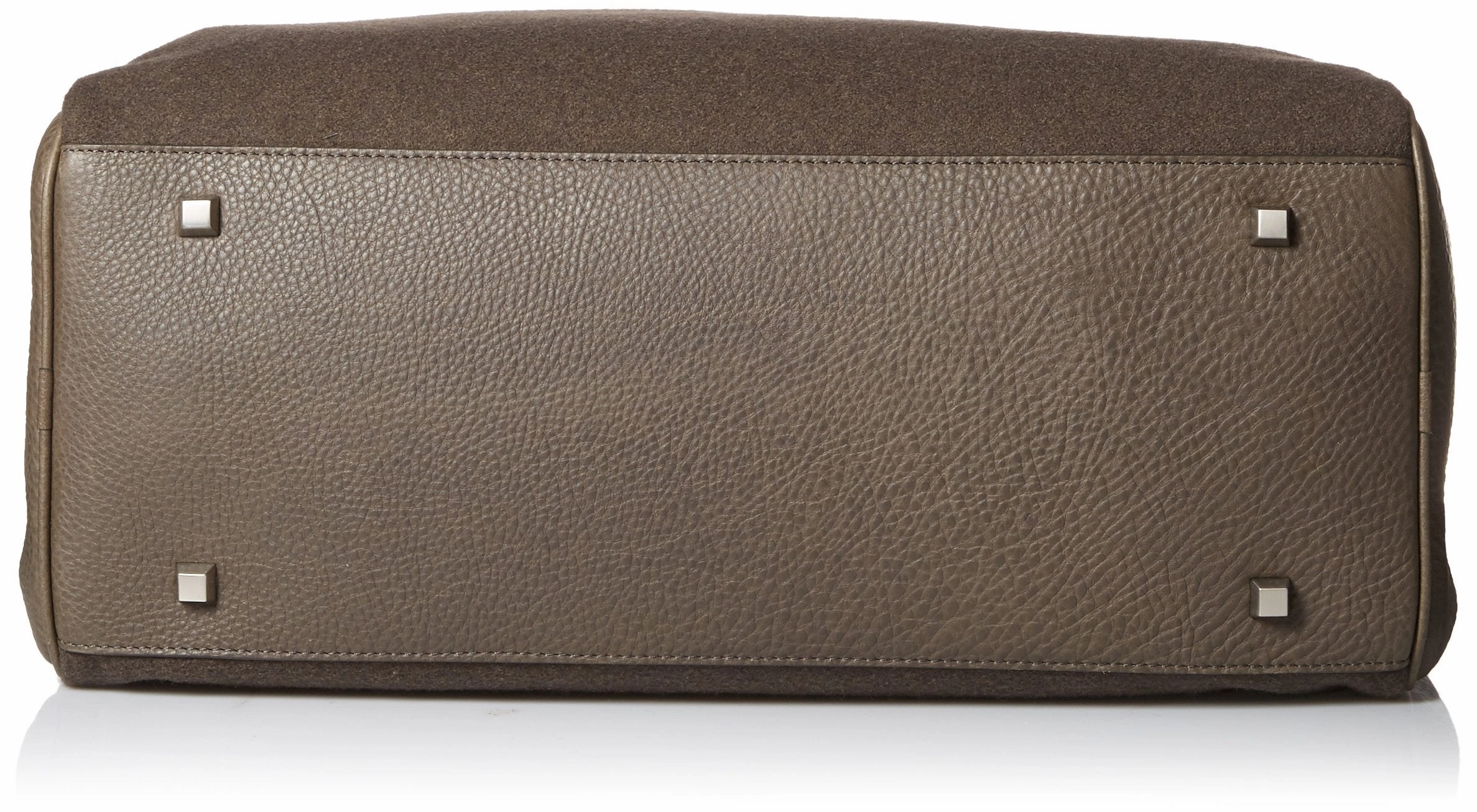 Jack Spade Men's Kahn Wool Leather Overnight Bag