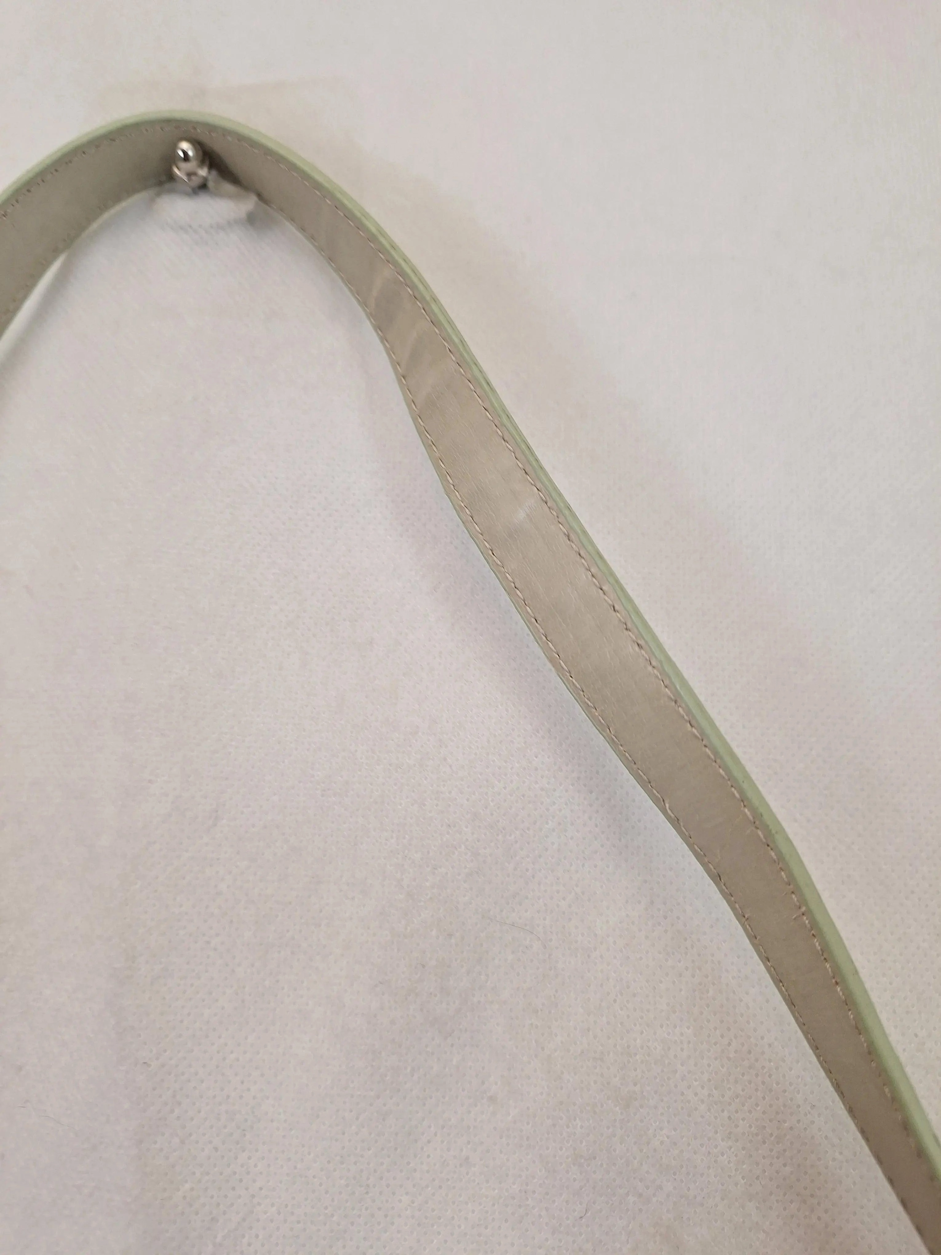 Jag Mint Vinyl Shoulder Bag