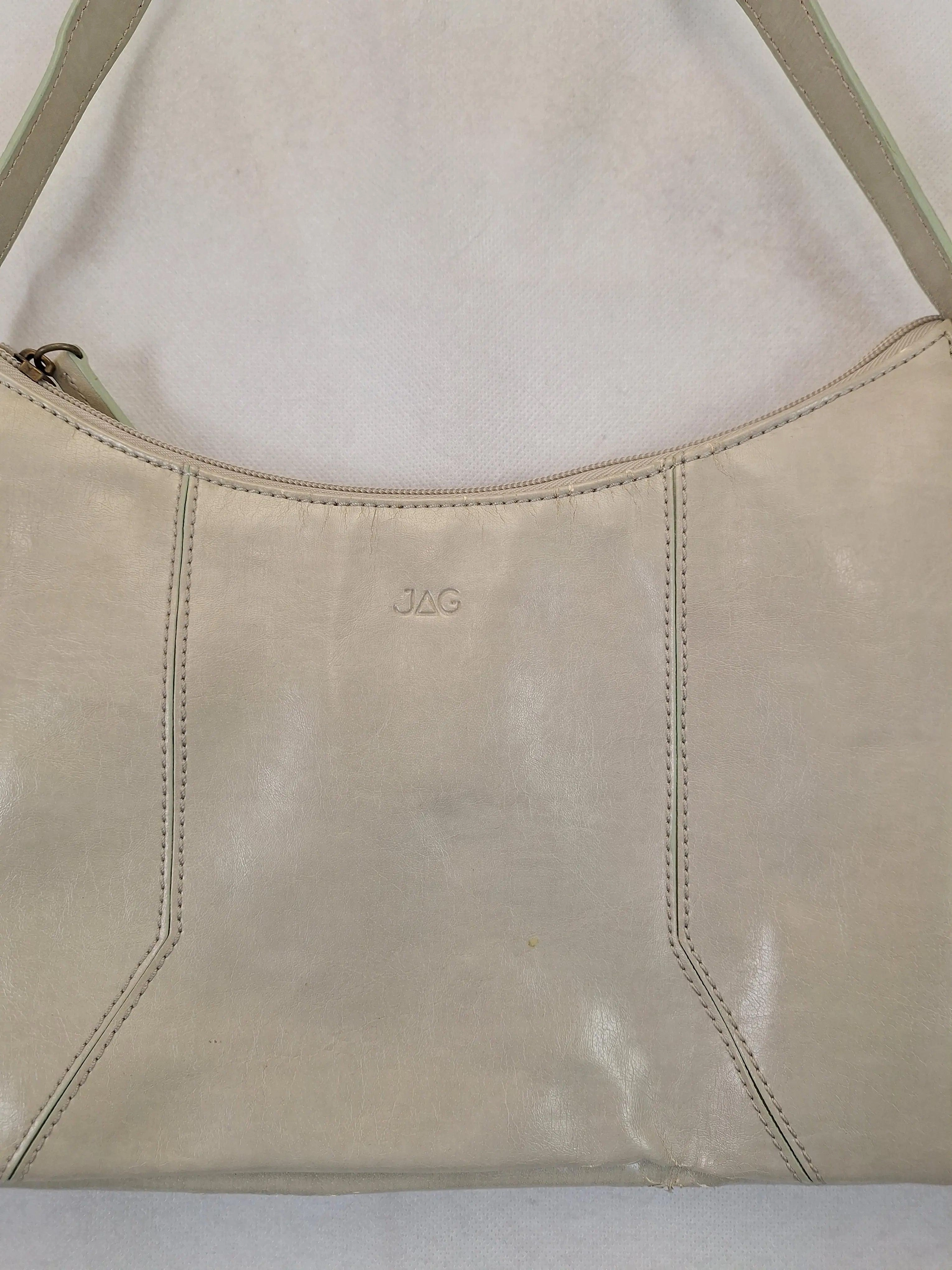 Jag Mint Vinyl Shoulder Bag