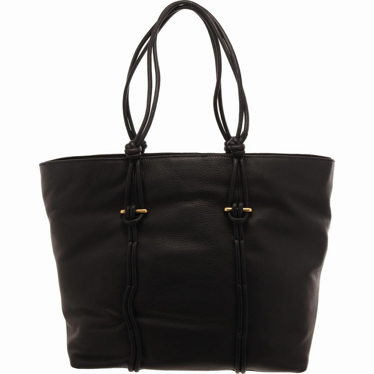 Jaiyo Womens Pebbled Leather Tote Handbag