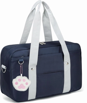 Japanese School Shoulder Bag Tote Messenger Kawaii Bag Crossbody Cute Bookbag Anime Cosplay Girls Student Nylon