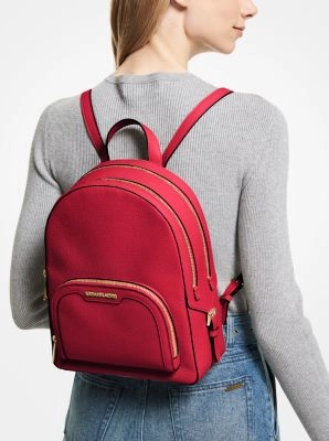 Jaycee Medium Pebbled Leather Backpack