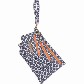 Jenni Chan Aria Broadway 3-piece Clutch Set Grey