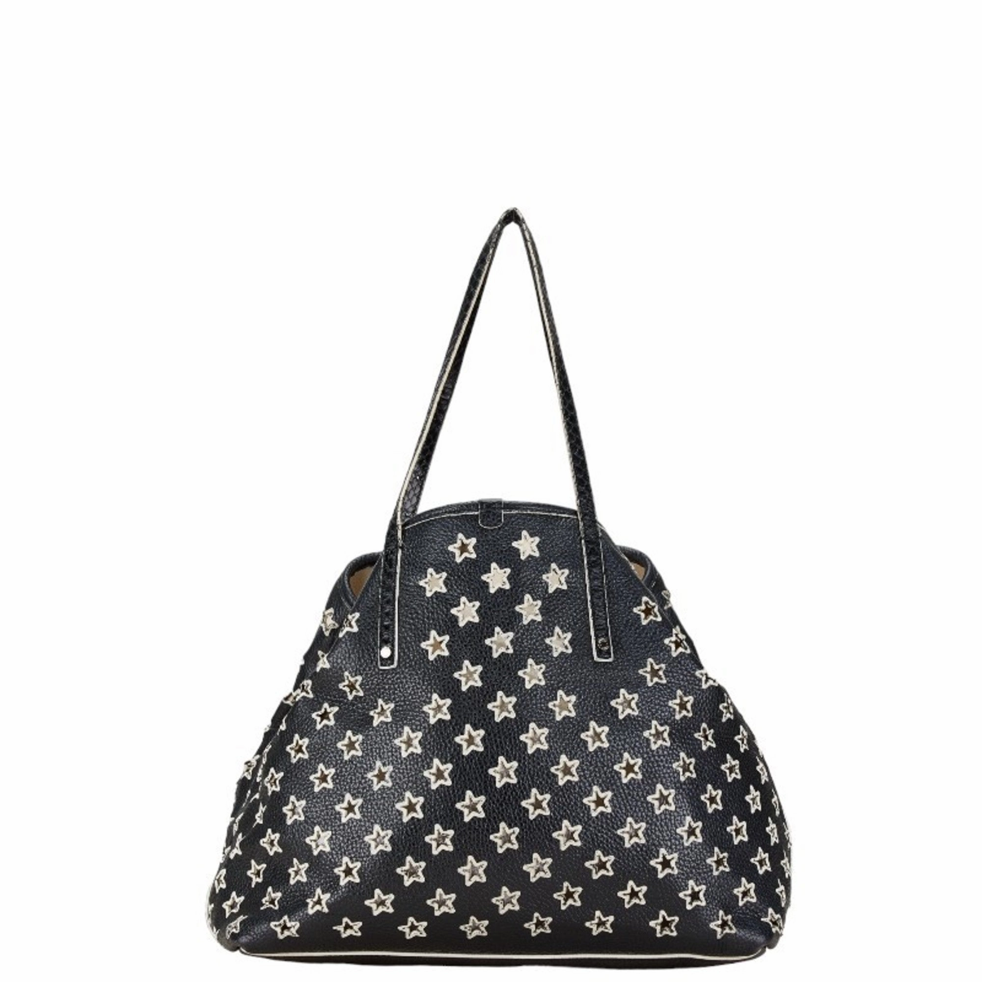 Jimmy Choo   Leather Handbag Tote Bag (Pre-Owned)