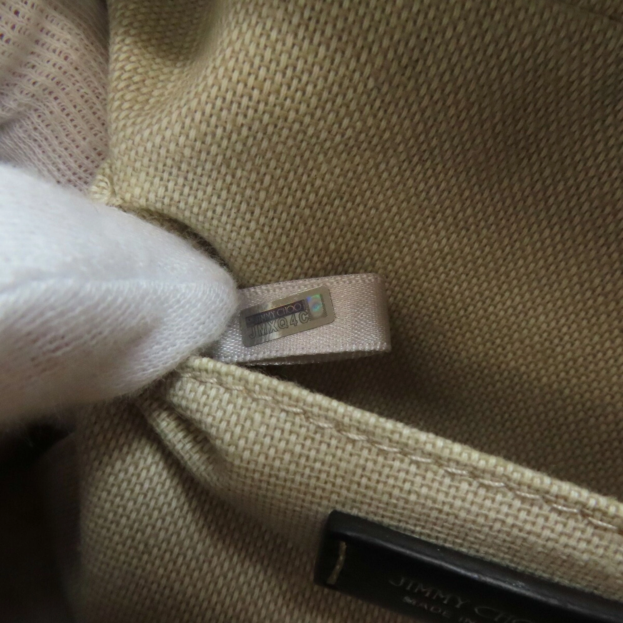 Jimmy Choo blue blue Canvas Sling Bag (Pre-Owned)
