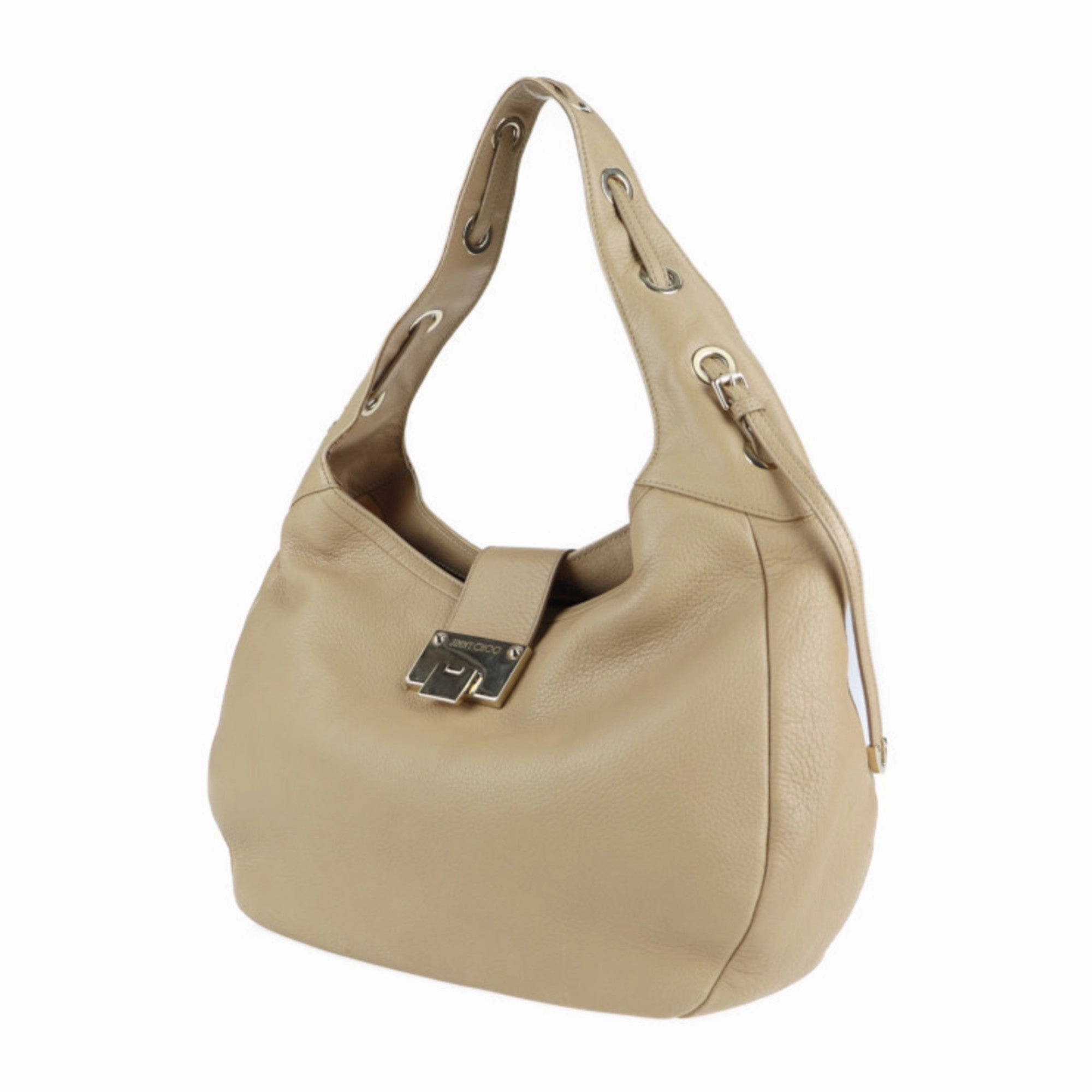Jimmy Choo  Leather Handbag Shopping Bag Shoulder Bag Tote Bag (Pre-Owned)