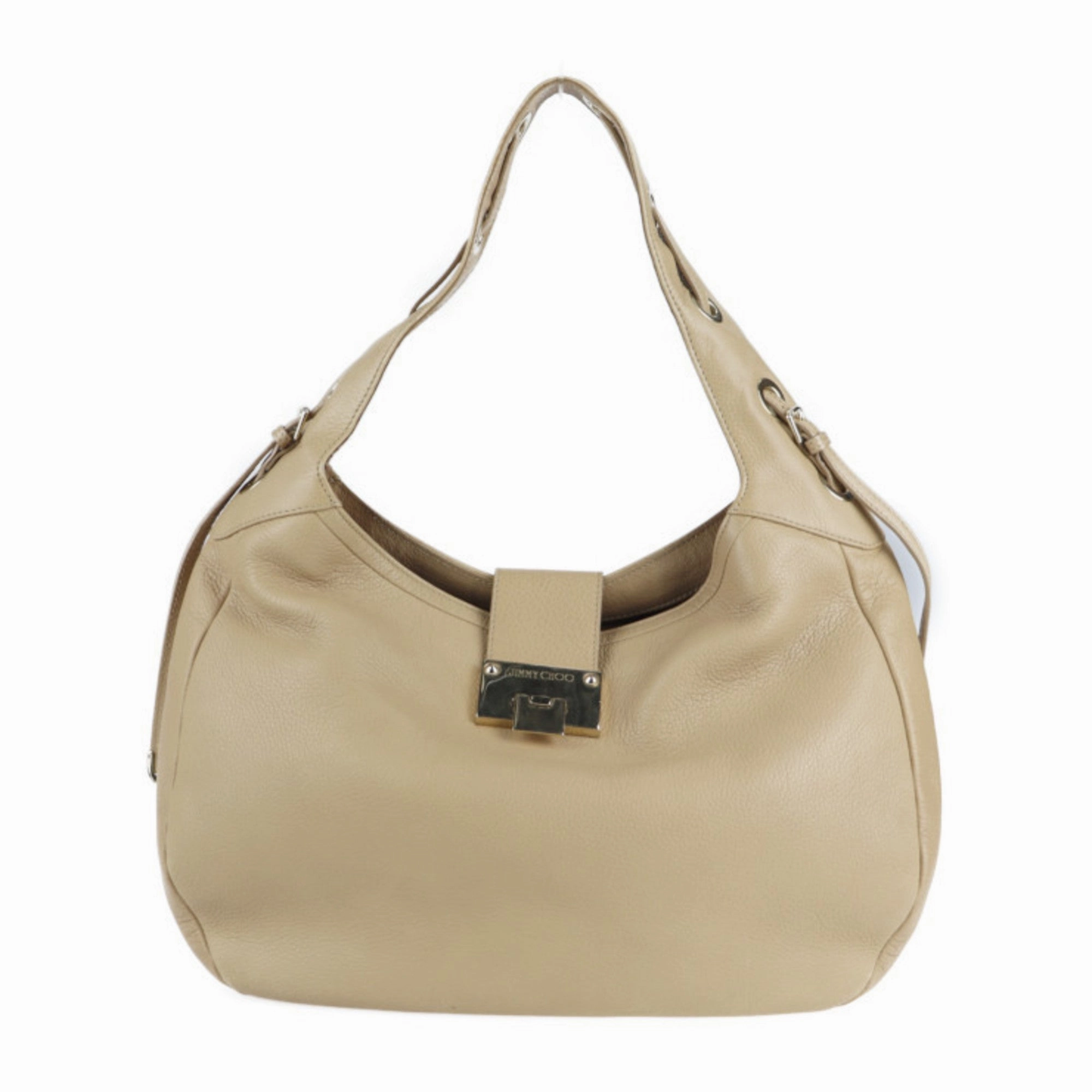 Jimmy Choo  Leather Handbag Shopping Bag Shoulder Bag Tote Bag (Pre-Owned)