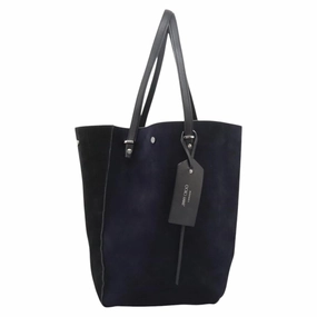 Jimmy Choo Twist Suede Tote Bag (Pre-Owned)