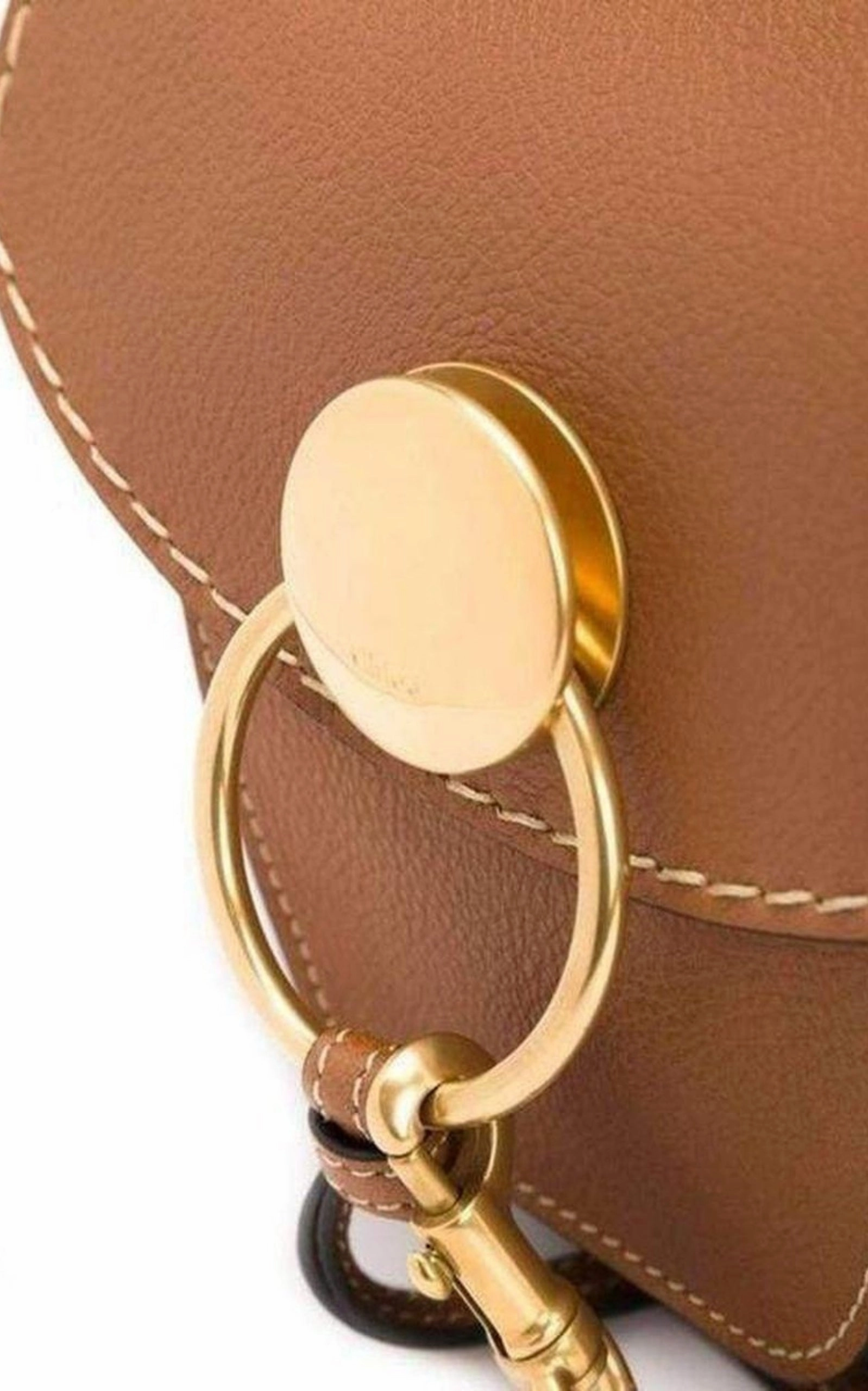 Jodie Mini Leather Bag Caramel