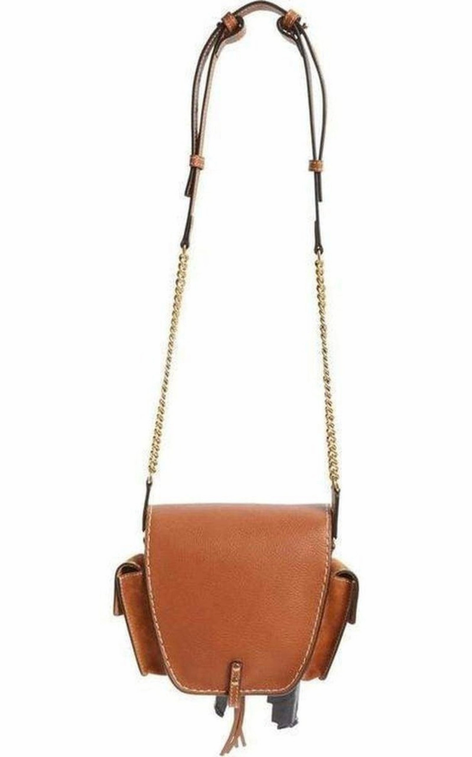 Jodie Mini Leather Bag Caramel