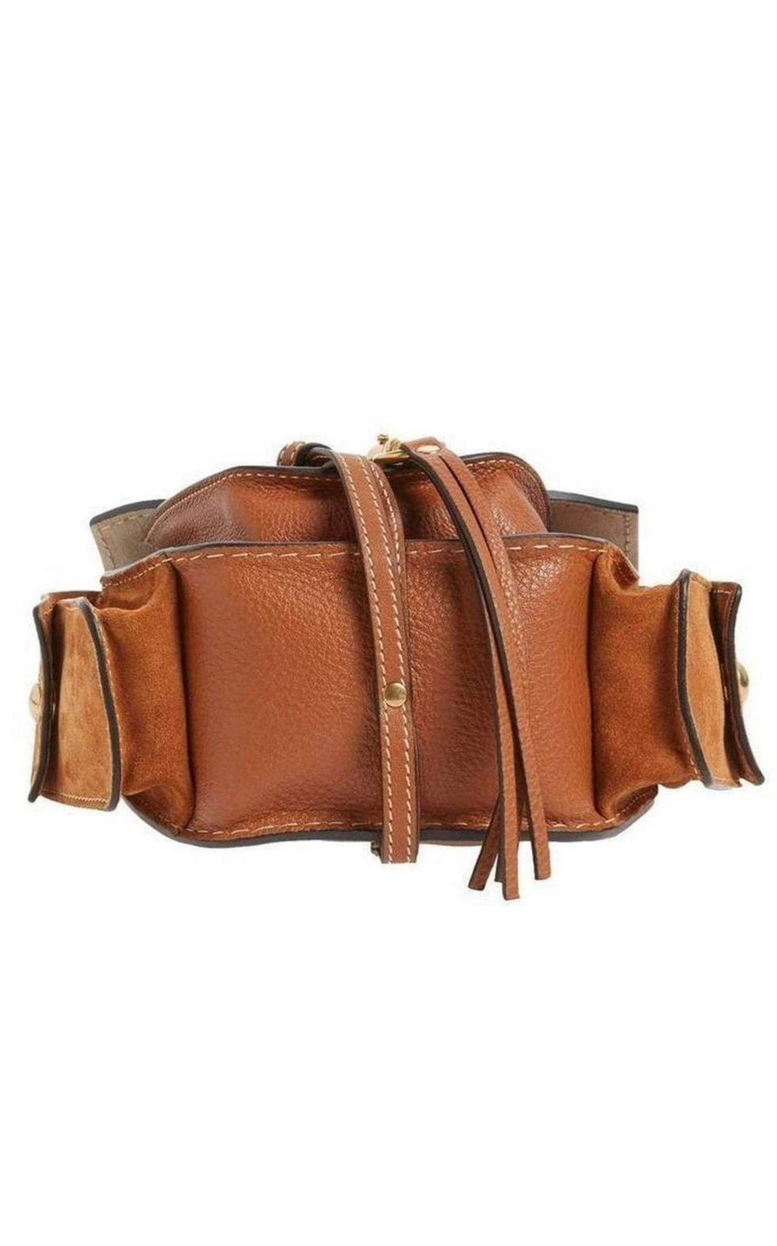 Jodie Mini Leather Bag Caramel