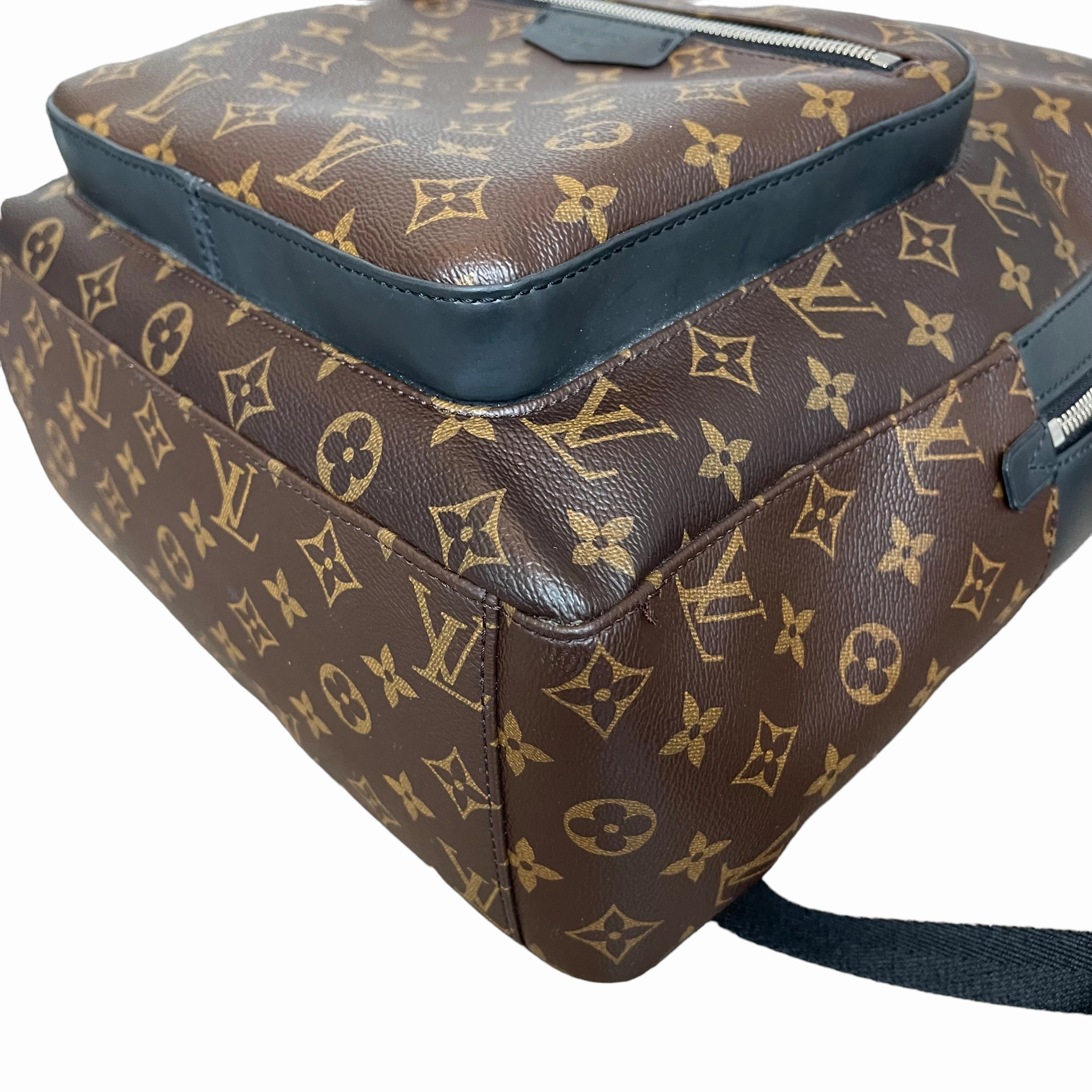 Josh Damier Monogram Backpack Brown SHW