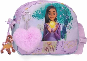 Joumma Disney Watch us Shine Messenger case Pink 20.5x16.5x6 cm Polyester, Pink, Shoulder Bag, Pink, shoulder bag