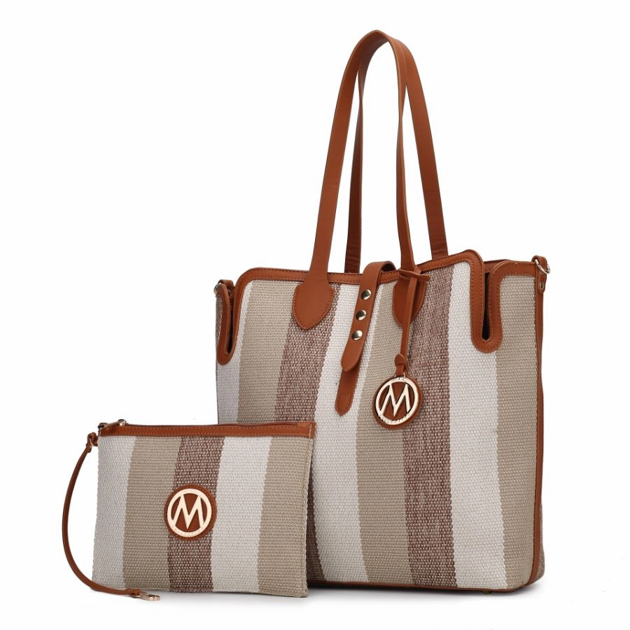 Juliana Oversize Tote Handbag & Wristlet