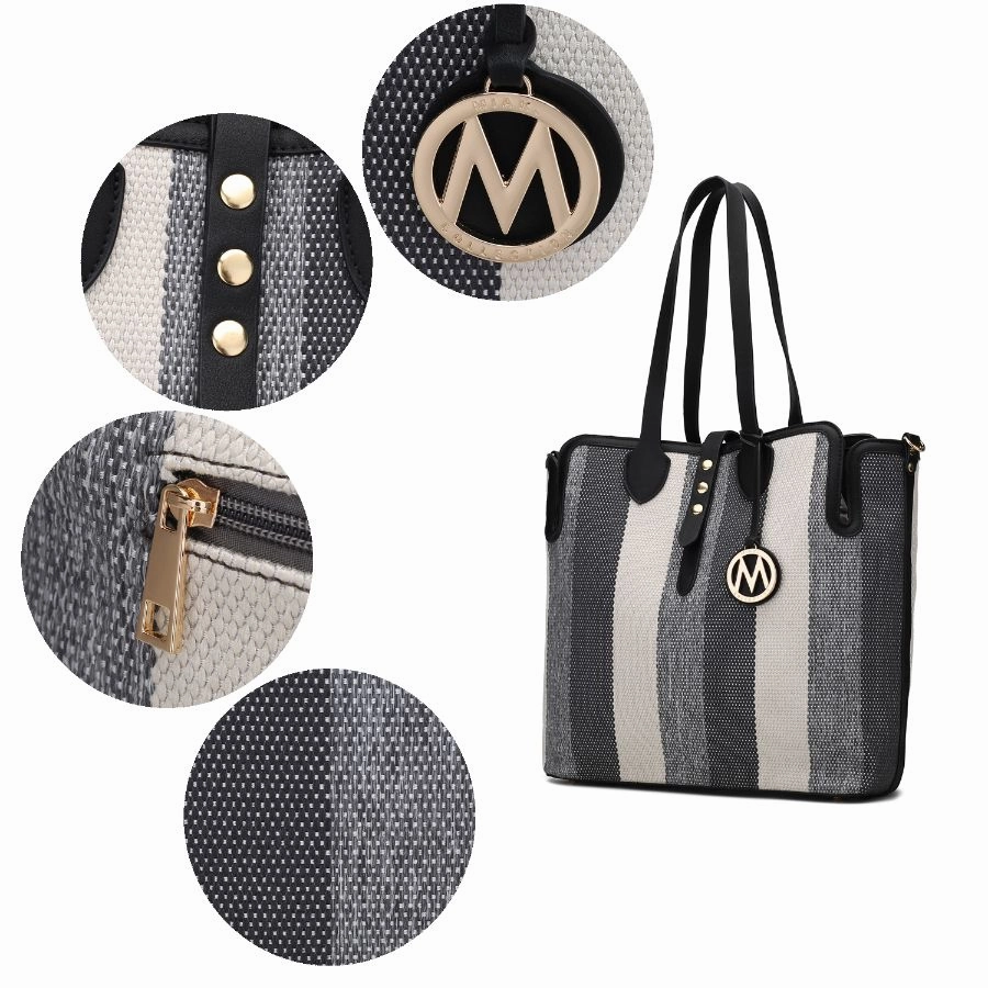 Juliana Oversize Tote Handbag & Wristlet