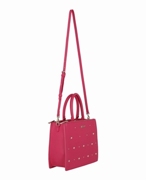 Just Cavalli Studded Shoulder Bag Womens 75RA4BR5-ZS796-455