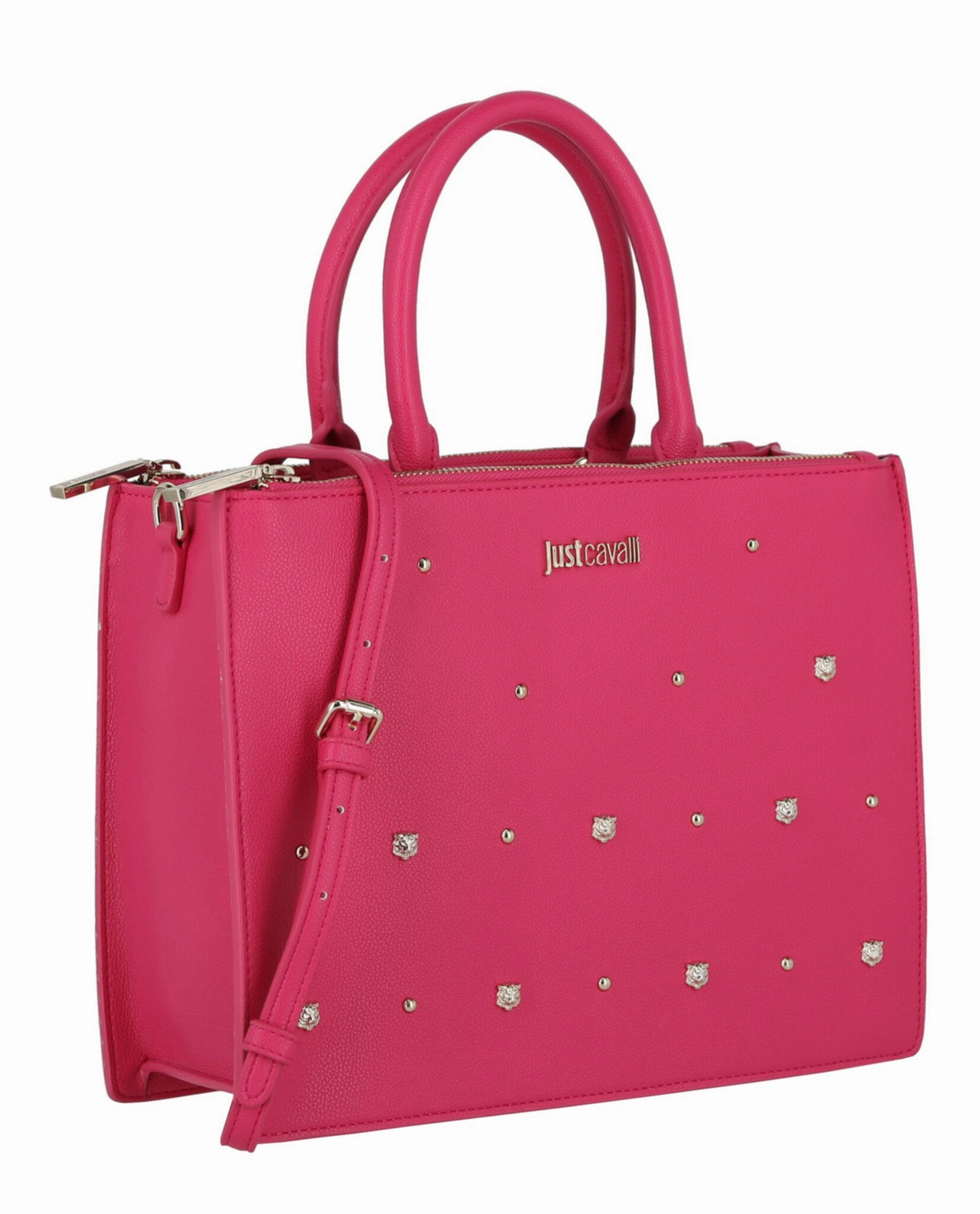 Just Cavalli Studded Shoulder Bag Womens 75RA4BR5-ZS796-455