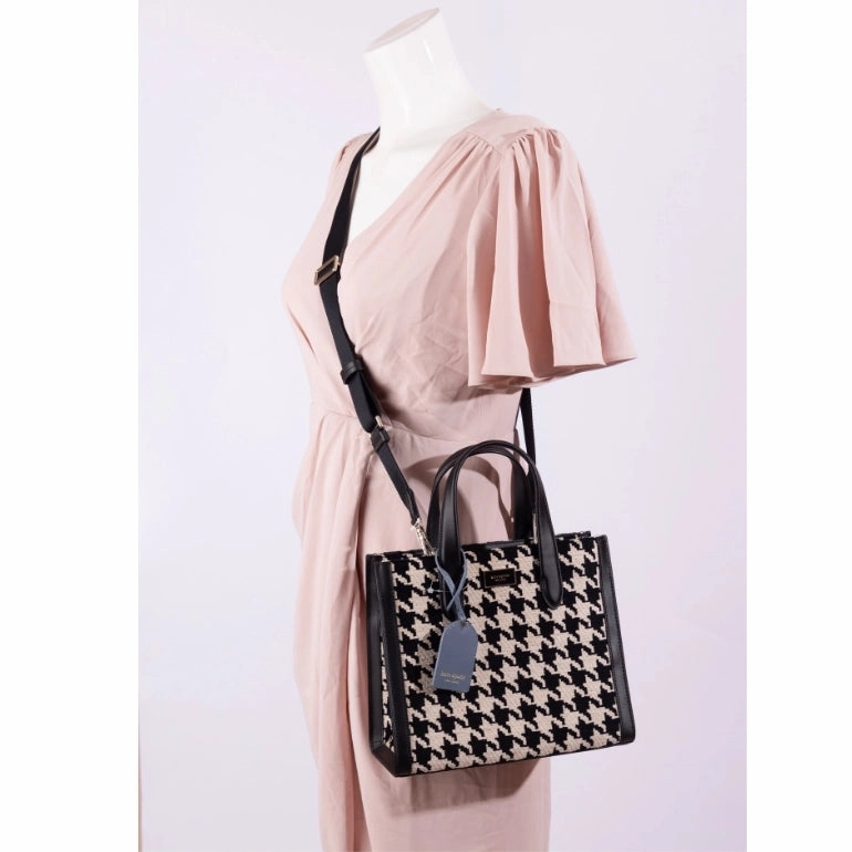 Kate Spade Manhattan Houndstooth Tote