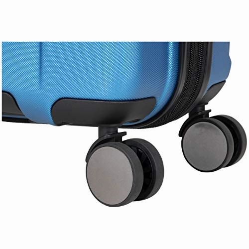 Kenneth Cole Reaction Continuum Hardside 8-Wheel Expandable Upright Spinner Luggage, Vivid Blue, 2-Piece (20" Carry-On / 28" Check Size)