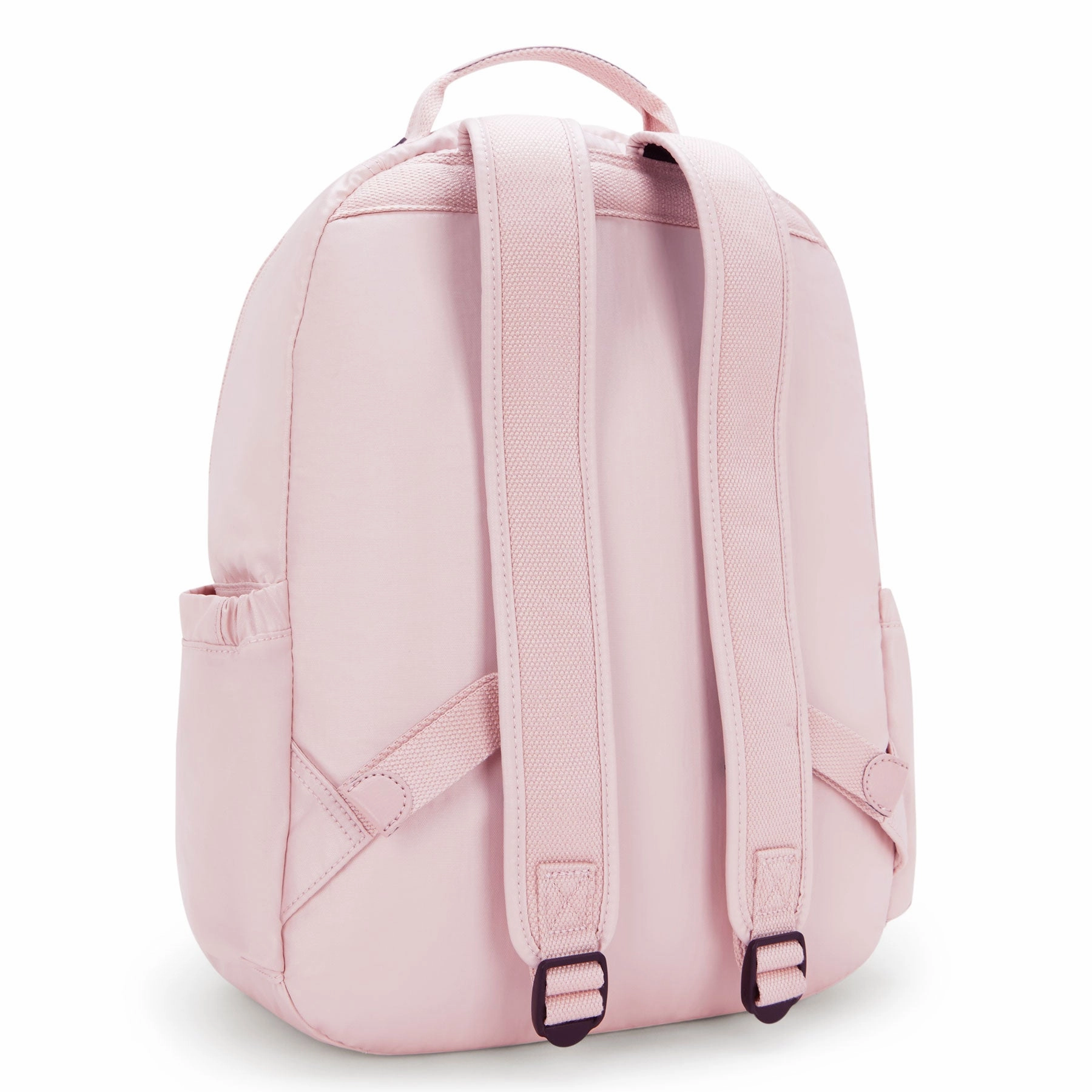 Kipling Seoul Large Metallic Pink Shine 15" Laptop Backpack