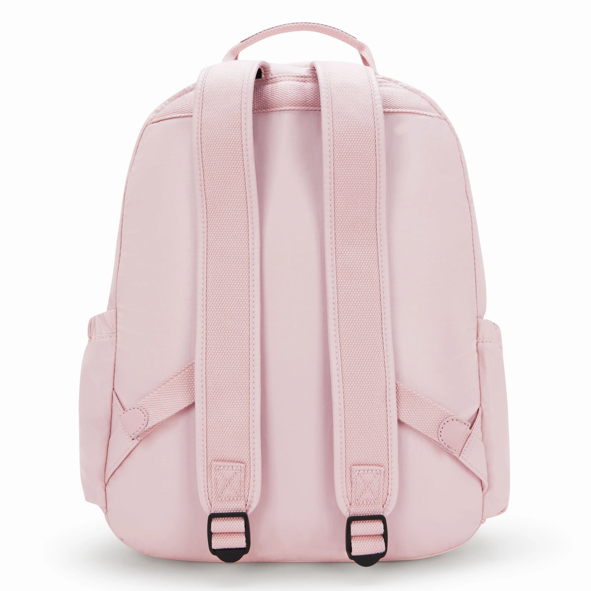 Kipling Seoul Large Metallic Pink Shine 15" Laptop Backpack