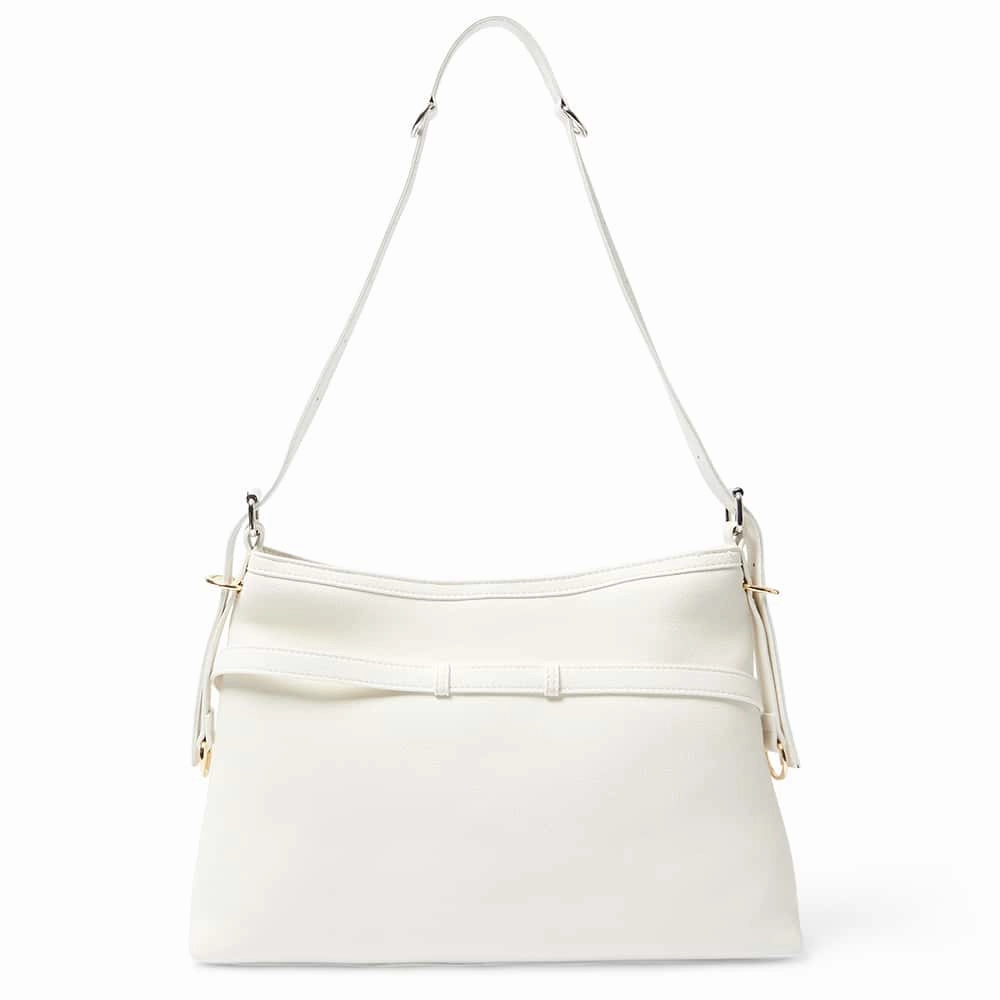 Koko Handbag in White Smooth