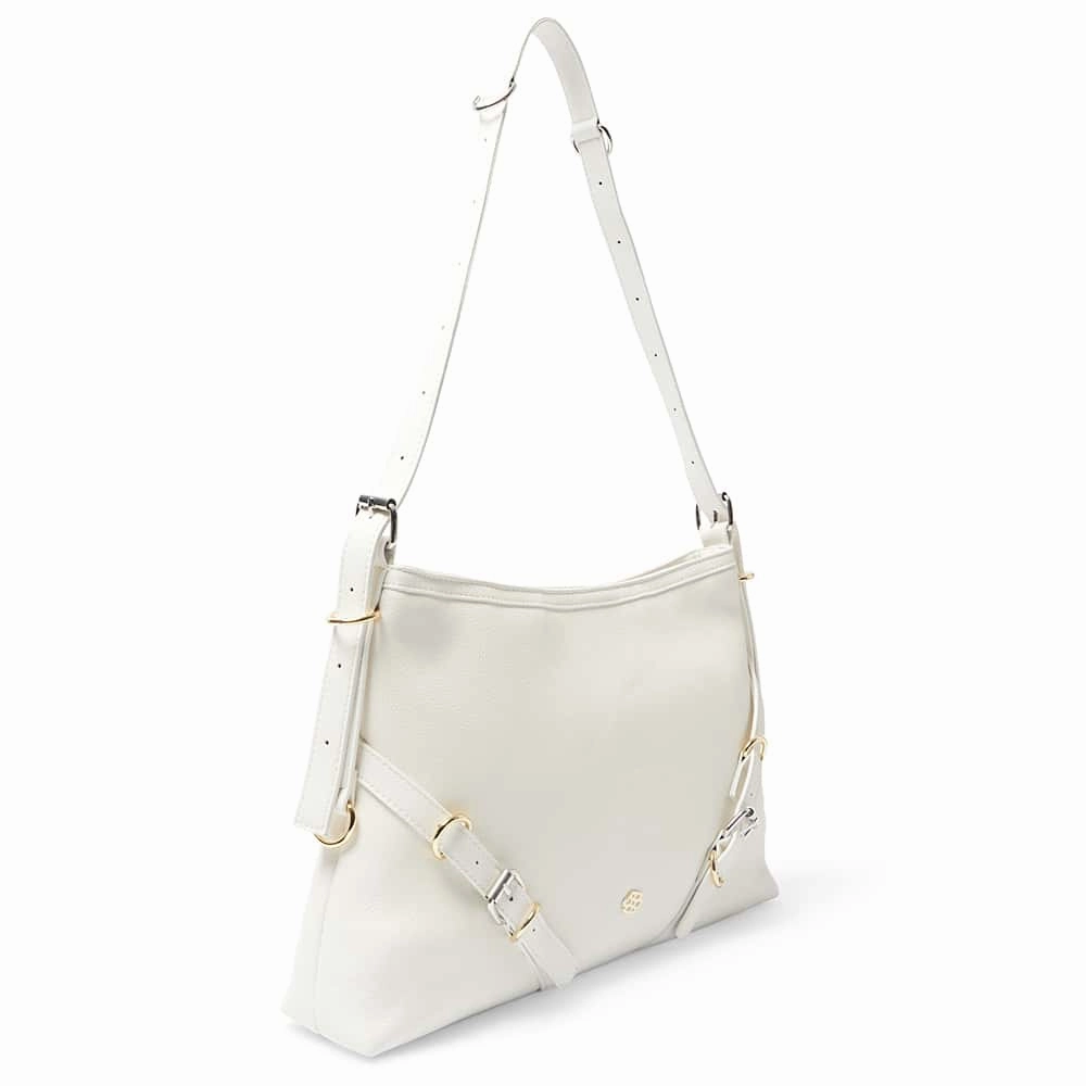 Koko Handbag in White Smooth