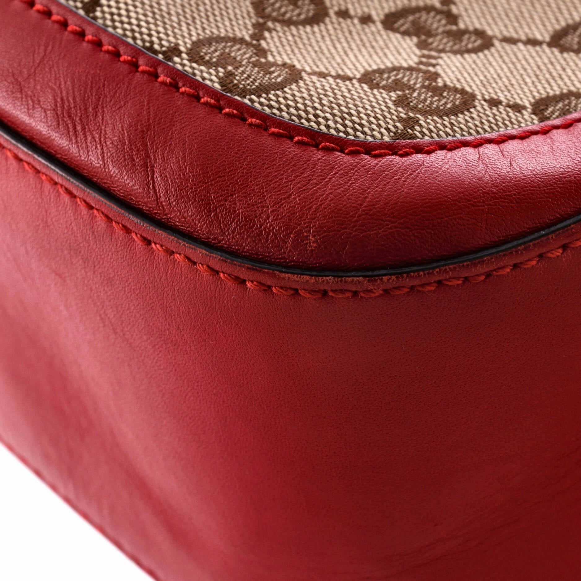 Lady Web Shoulder Bag GG Canvas Medium