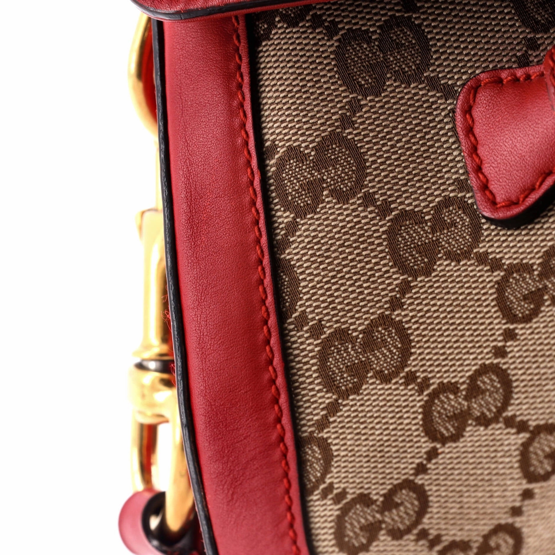 Lady Web Shoulder Bag GG Canvas Medium