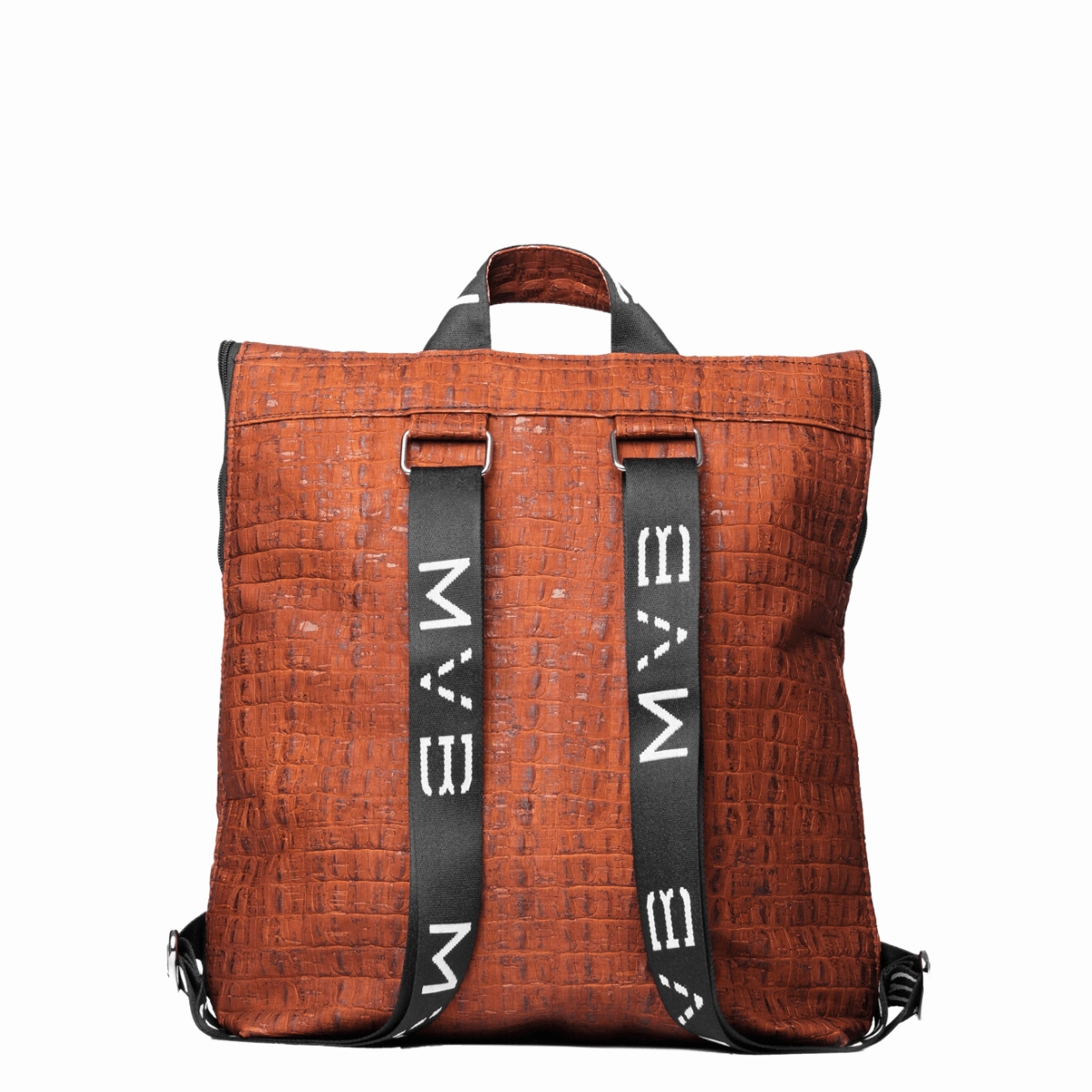 Laptop Cork Vegan Backpack | Burnt Orange