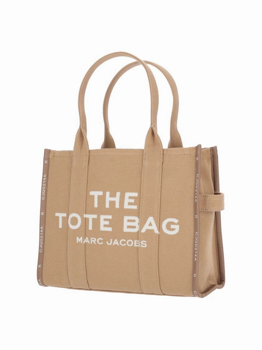 Large Tote Bag "The Jacquard Tote"  Brown