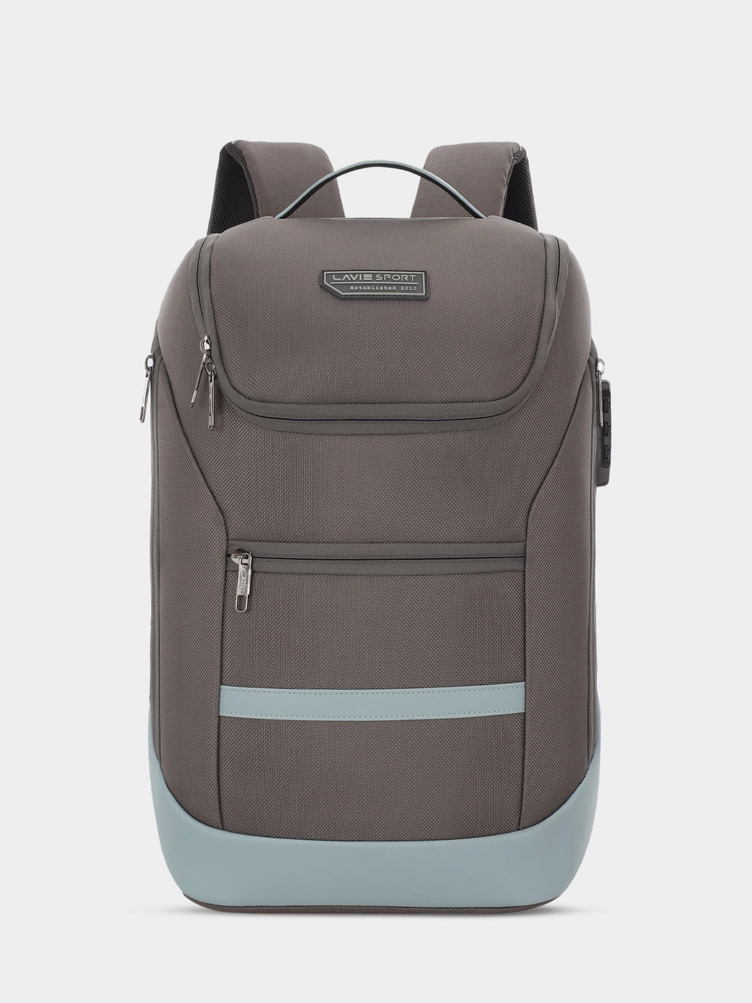 Lavie Sport Emperor 24L Anti-theft Laptop Backpack For Boys & Girls- Black & Choco Colour