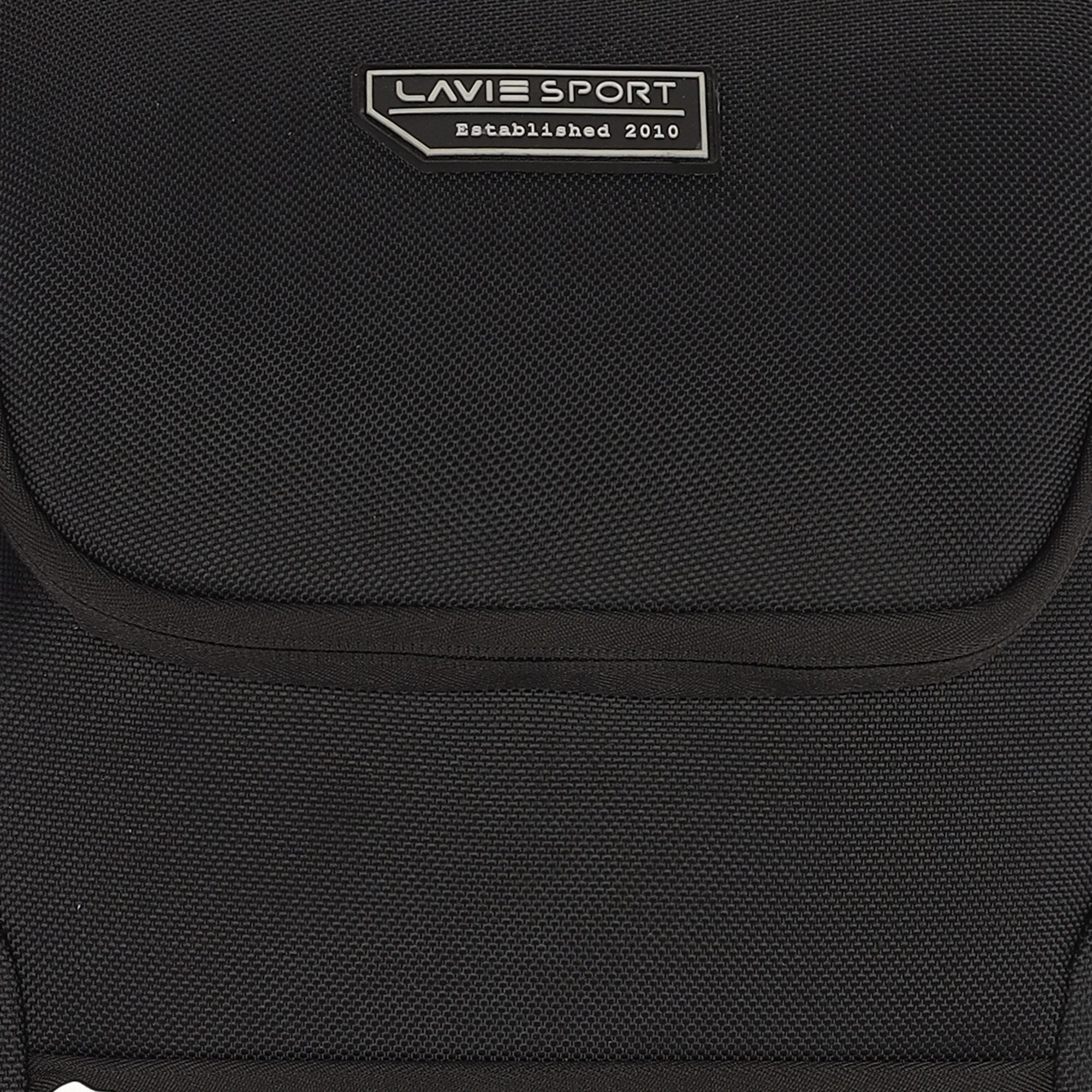 Lavie Sport Emperor 24L Anti-theft Laptop Backpack For Boys & Girls- Black & Choco Colour