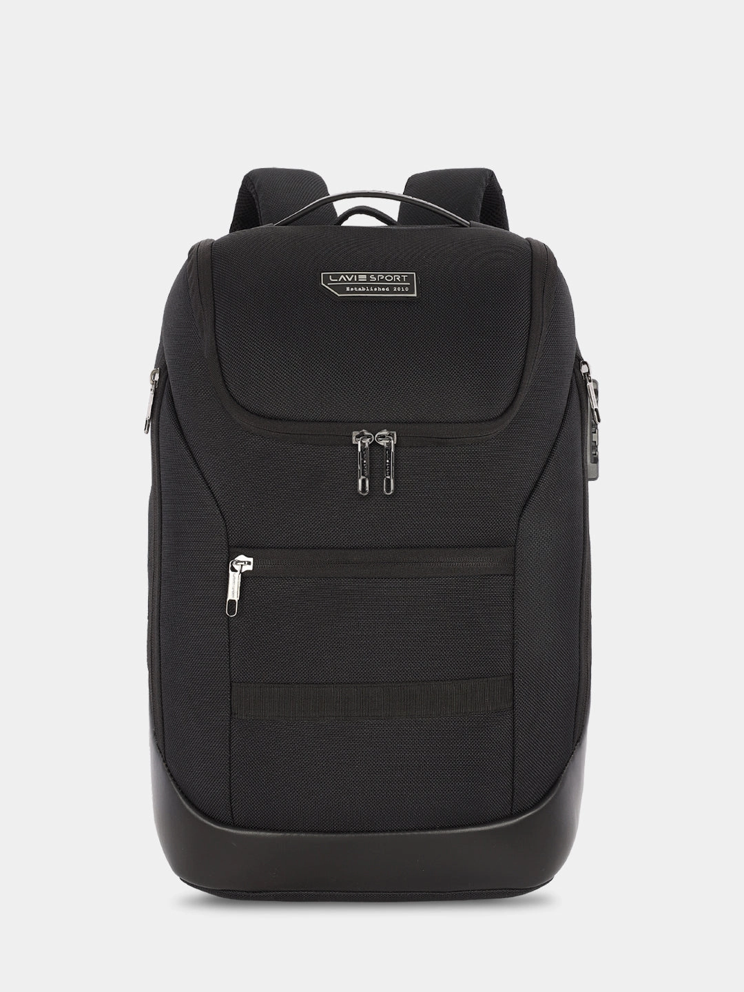 Lavie Sport Emperor 24L Anti-theft Laptop Backpack For Boys & Girls- Black & Choco Colour