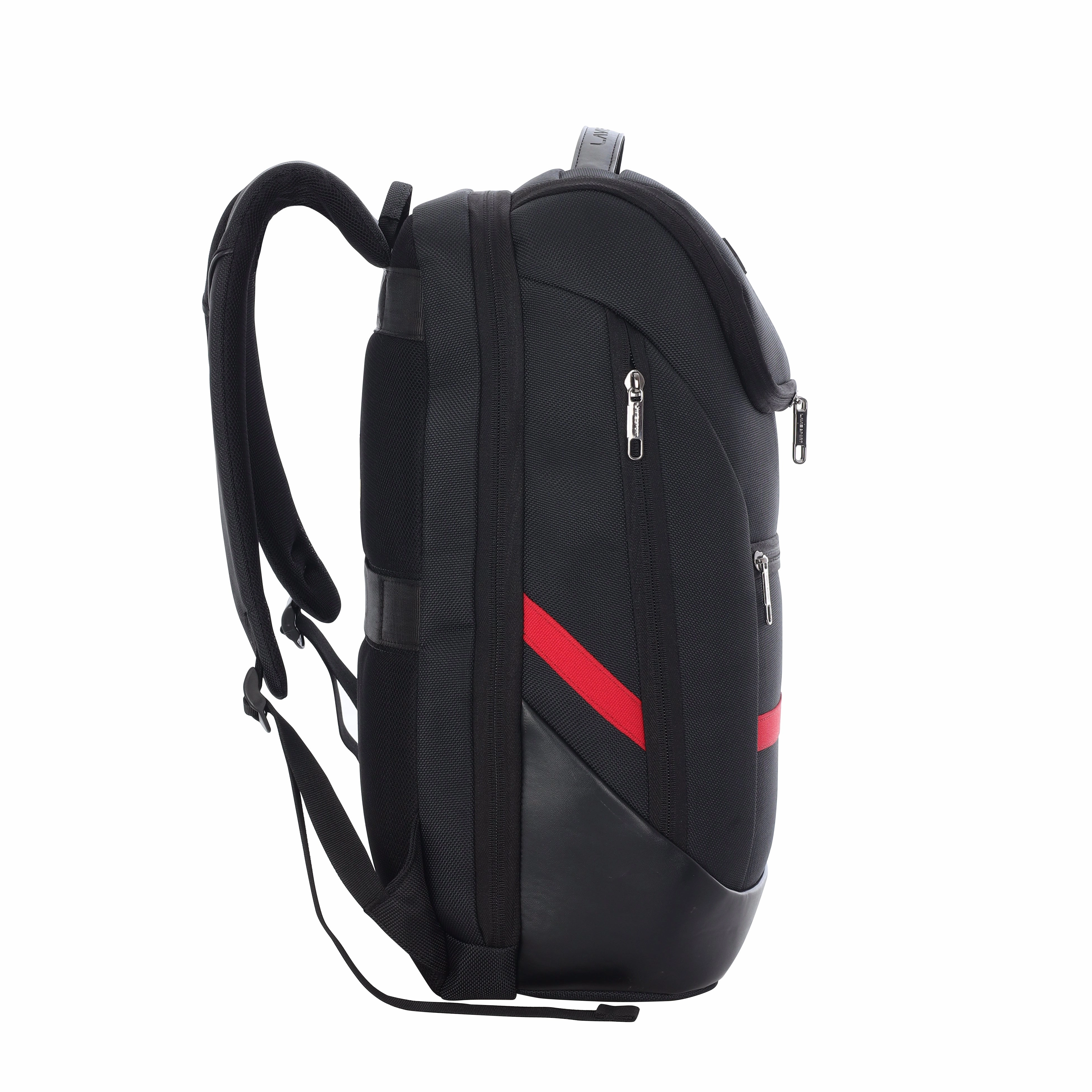 Lavie Sport Emperor 24L Anti-theft Laptop Backpack For Boys & Girls- Black & Choco Colour