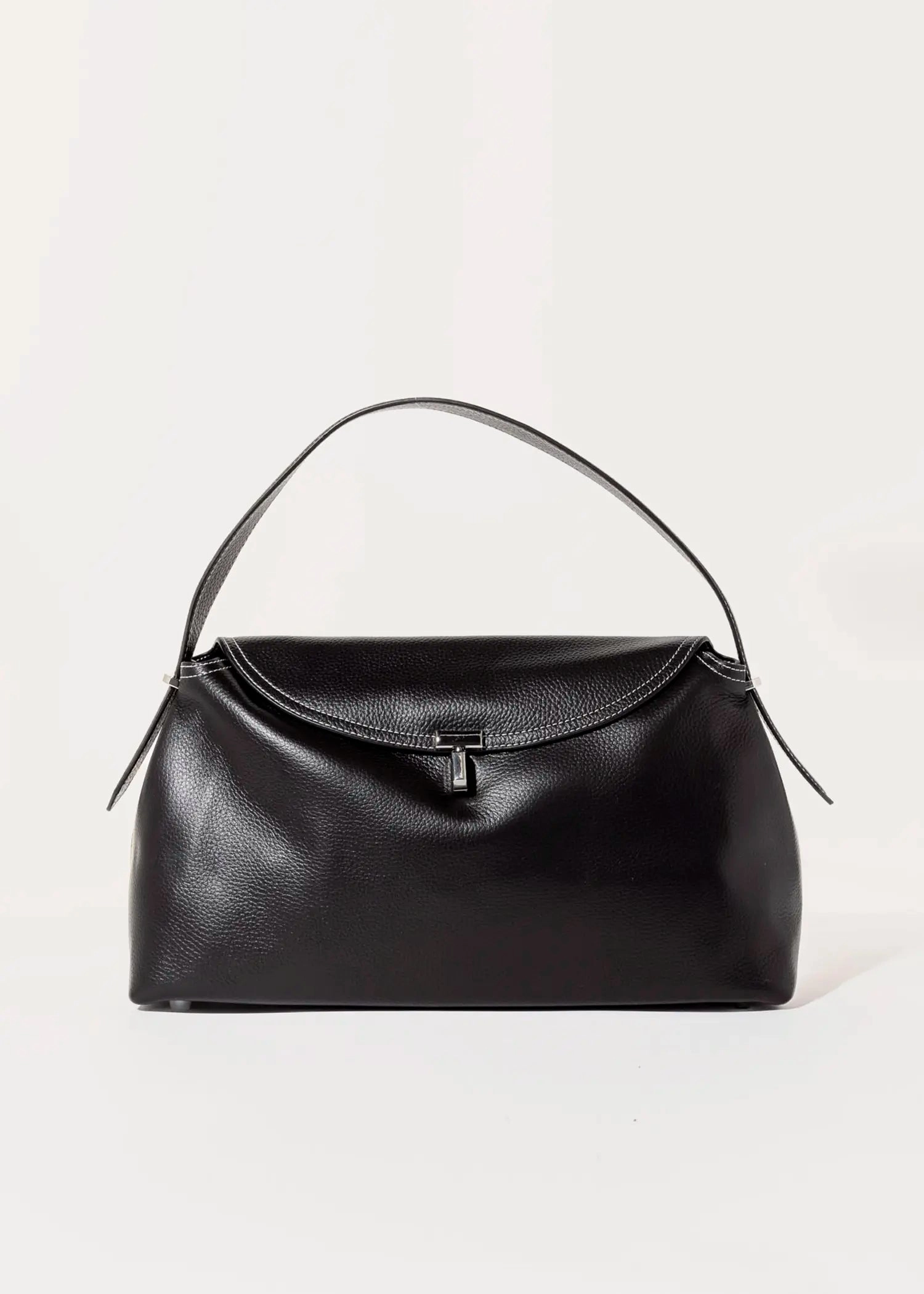 Leather Top Handle Bag