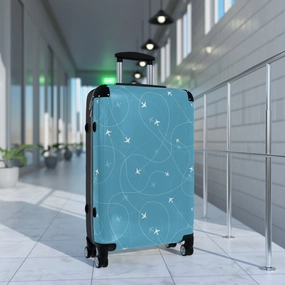 LFO - Luggage Factory - Planes Trails - Suitcase - Medium
