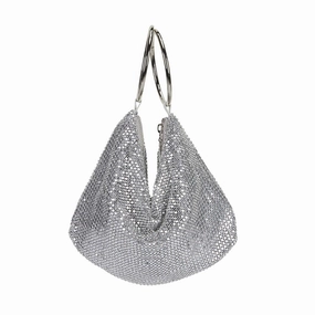 Lia Handbag in Silver